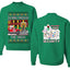 Dashing Through The Snow Classic 90s Holiday Movie Front and Back Unisex Ugly Christmas Sweater, Crewneck Sweatshirts