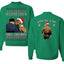 I Love You Merry Chrithmith Funny Boxing Fight Meme Classic Funny Xmas, Front and Back Unisex Ugly Christmas Sweater Crewneck Sweatshirt