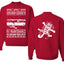 Family Vacation Cousin Eddie's RV Maintenance Ugly Christmas Front and Back Sweater Unisex Crewneck Sweatshirt