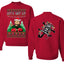 Let's Get Lit Clark Vacation Movie Parody Ugly Christmas Front and Back Sweater Unisex Crewneck Sweatshirt