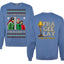 I Triple Dog Dare Ya Merry Story Ugly Christmas Front and Back Sweater Unisex Crewneck Sweatshirt