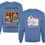 Dashing Through The Snow Classic 90s Holiday Movie Front and Back Unisex Ugly Christmas Sweater, Crewneck Sweatshirts