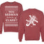 You Serious Clark Christmas Vacation Movie  Ugly Christmas Front and Back Sweater Unisex Crewneck Sweatshirt