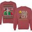 I Triple Dog Dare Ya Merry Story Ugly Christmas Front and Back Sweater Unisex Crewneck Sweatshirt