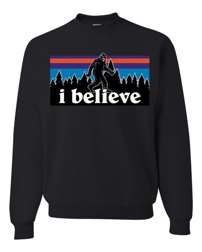 I Believe Big foot Christmas Christmas Unisex Crewneck Graphic Sweatshirt