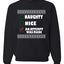 Nice Naughty an Attempt was Made Xmas Ugly Christmas Sweater Unisex Crewneck Graphic Sweatshirt