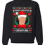 Merry Christmas Snowflake Funny Trump Ugly Christmas Sweater Unisex Crewneck Graphic Sweatshirt
