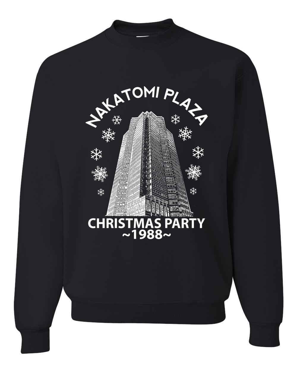 Nakatomi Plaza Christmas Party 1988 Classic McClane Die Hard Christmas Unisex Crewneck Graphic Sweatshirt