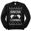Snow is Coming | GoT Stark Christmas Unisex Crewneck Graphic Sweatshirt