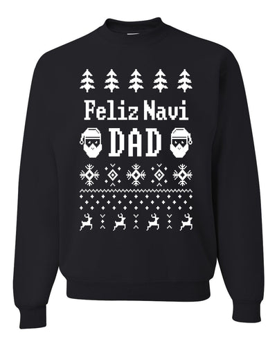 Feliz Navidad Unisex Crewneck Graphic Sweatshirt