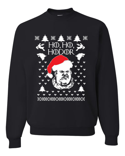Ho Ho Hodor GoT Christmas Unisex Crewneck Graphic Sweatshirt