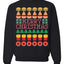 Merry Christmas Junk Food Unisex Crewneck Graphic Sweatshirt