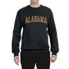 Alabama Camo Fill Orange Outline Sweater, Unisex Crewneck Sweatshirts