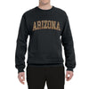Arizona  Camo Fill Orange Outline Sweater, Unisex Crewneck Sweatshirts