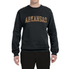 Arkansas  Camo Fill Orange Outline Sweater, Unisex Crewneck Sweatshirts