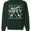 Christmas Wifey Love Ugly Christmas Sweater  Christmas Unisex Crewneck Graphic Sweatshirt