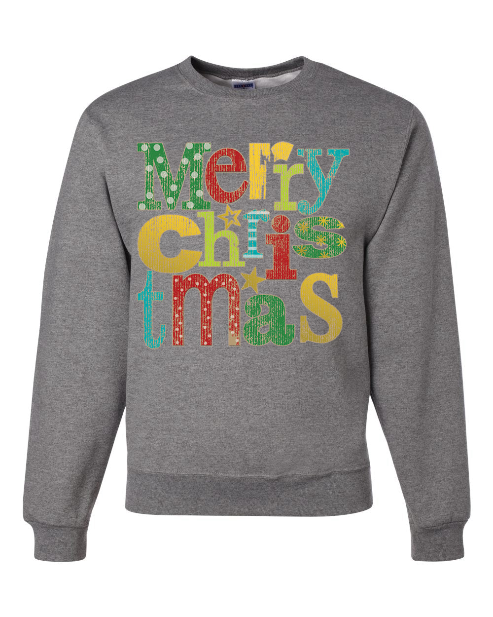 Colorfful Merry Christmas Decoration Christmas Unisex Crewneck Graphic Sweatshirt