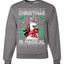 Christmas Is Magical Unicorn Christmas Unisex Crewneck Graphic Sweatshirt