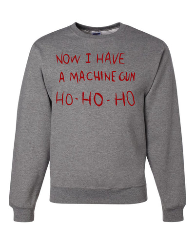 Die Hard Now I Have a Machine Gun Ho ho ho Christmas Unisex Crewneck Graphic Sweatshirt