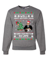Well Happy Birthday Jesus Funny Quote Office Christmas Unisex Crewneck Graphic Sweatshirt