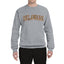 Delaware  Camo Fill Orange Outline Sweater, Unisex Crewneck Sweatshirts