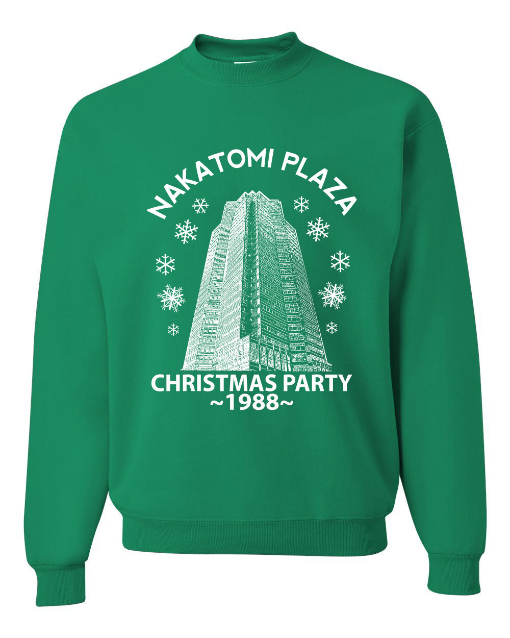 Nakatomi Plaza Christmas Party 1988 Classic McClane Die Hard Christmas Unisex Crewneck Graphic Sweatshirt