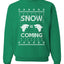 Snow is Coming | GoT Stark Christmas Unisex Crewneck Graphic Sweatshirt