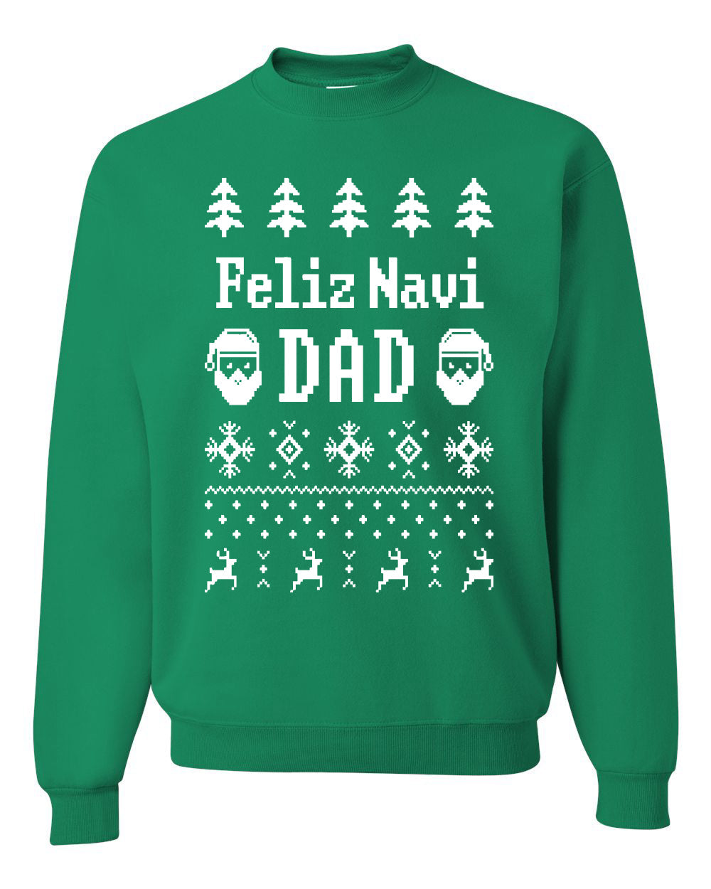 Feliz Navidad Unisex Crewneck Graphic Sweatshirt