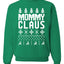 Mommy Claus Christmas Unisex Crewneck Graphic Sweatshirt