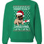 Merry Pugly Christmas Christmas Unisex Crewneck Graphic Sweatshirt
