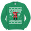 Dabbing Through The Snow Santa Christmas Unisex Crewneck Graphic Sweatshirt