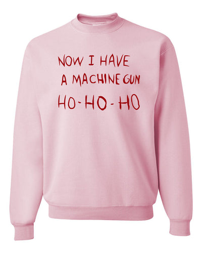 Die Hard Now I Have a Machine Gun Ho ho ho Christmas Unisex Crewneck Graphic Sweatshirt