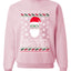 The Original Hipster Funny Santa Beard Xmas Christmas Unisex Crewneck Graphic Sweatshirt
