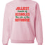 Jolliest Bunch of Assholes Nuthouse Christmas Unisex Crewneck Graphic Sweatshirt