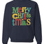 Colorfful Merry Christmas Decoration Christmas Unisex Crewneck Graphic Sweatshirt