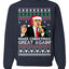 Make Christmas Great Again Funny Donald Trump Santa Xmas Christmas Unisex Crewneck Graphic Sweatshirt