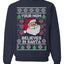 Your Mom Believes in Santa Christmas Unisex Crewneck Graphic Sweatshirt