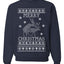 Merry Christmas | Reindeer Humping Christmas Unisex Crewneck Graphic Sweatshirt