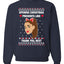 opening christmas presents like thank you, next Christmas Unisex Crewneck Graphic Sweatshirt