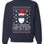 The Original Hipster Funny Santa Beard Xmas Christmas Unisex Crewneck Graphic Sweatshirt