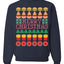 Merry Christmas Junk Food Unisex Crewneck Graphic Sweatshirt