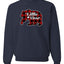 Baby Bear Cool Plaid Matching Design Christmas Unisex Crewneck Graphic Sweatshirt