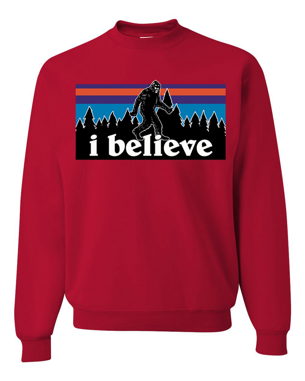 I Believe Big foot Christmas Christmas Unisex Crewneck Graphic Sweatshirt