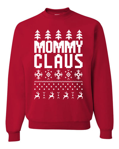 Mommy Claus Christmas Unisex Crewneck Graphic Sweatshirt