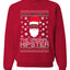 The Original Hipster Funny Santa Beard Xmas Christmas Unisex Crewneck Graphic Sweatshirt