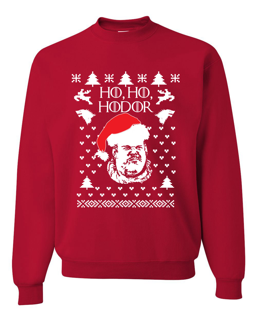 Ho Ho Hodor GoT Christmas Unisex Crewneck Graphic Sweatshirt