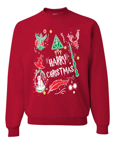 Harry Christmas Ornaments Christmas Unisex Crewneck Graphic Sweatshirt
