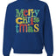 Colorfful Merry Christmas Decoration Christmas Unisex Crewneck Graphic Sweatshirt