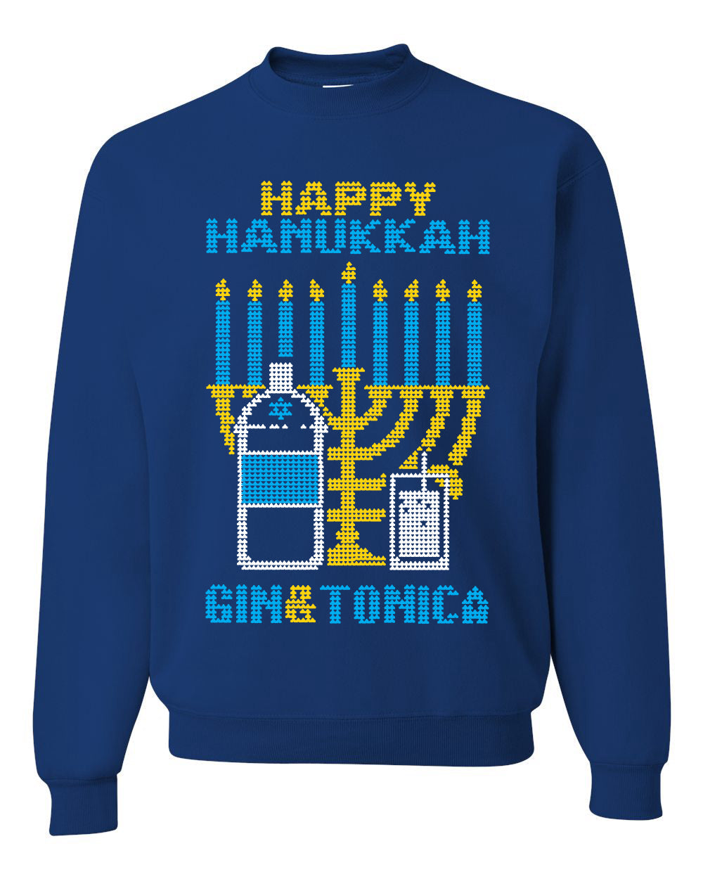 Hanukkah Imagine If Your Phone Battery was Low but Lasted 8 Days  Hanukkah Unisex Crewneck Graphic Sweatshirt
