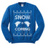 Snow is Coming | GoT Stark Christmas Unisex Crewneck Graphic Sweatshirt